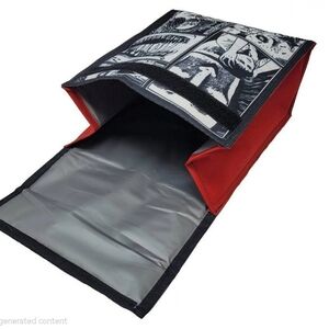 Junji Ito Fashion Model Collage Reusable Roll Top Lunch Bag - New In Pack - 8x11